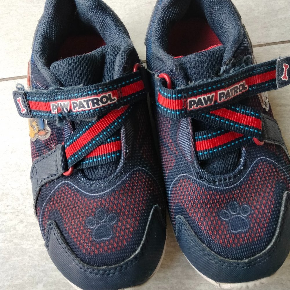 paw patrol kid's sneakers